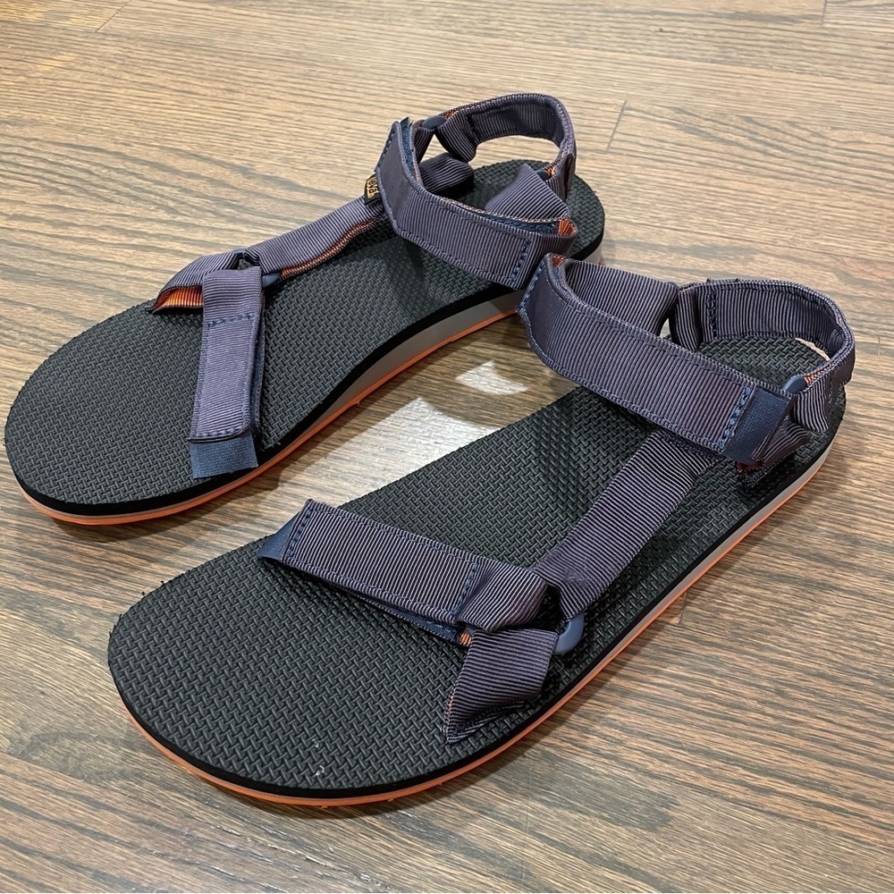 NWOT TEVA Original Universal Mens Size 11 1004006 F3014A Blue/Orange